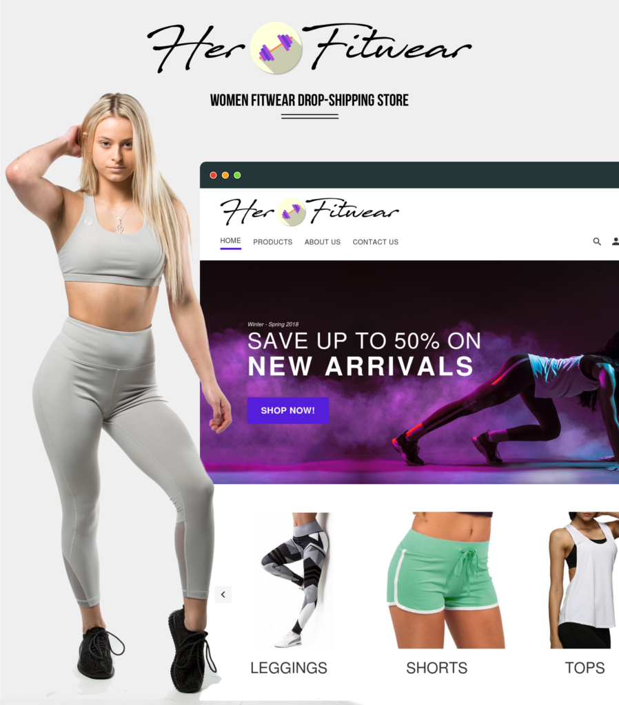 Her Fitware - Drop-Shipping Store